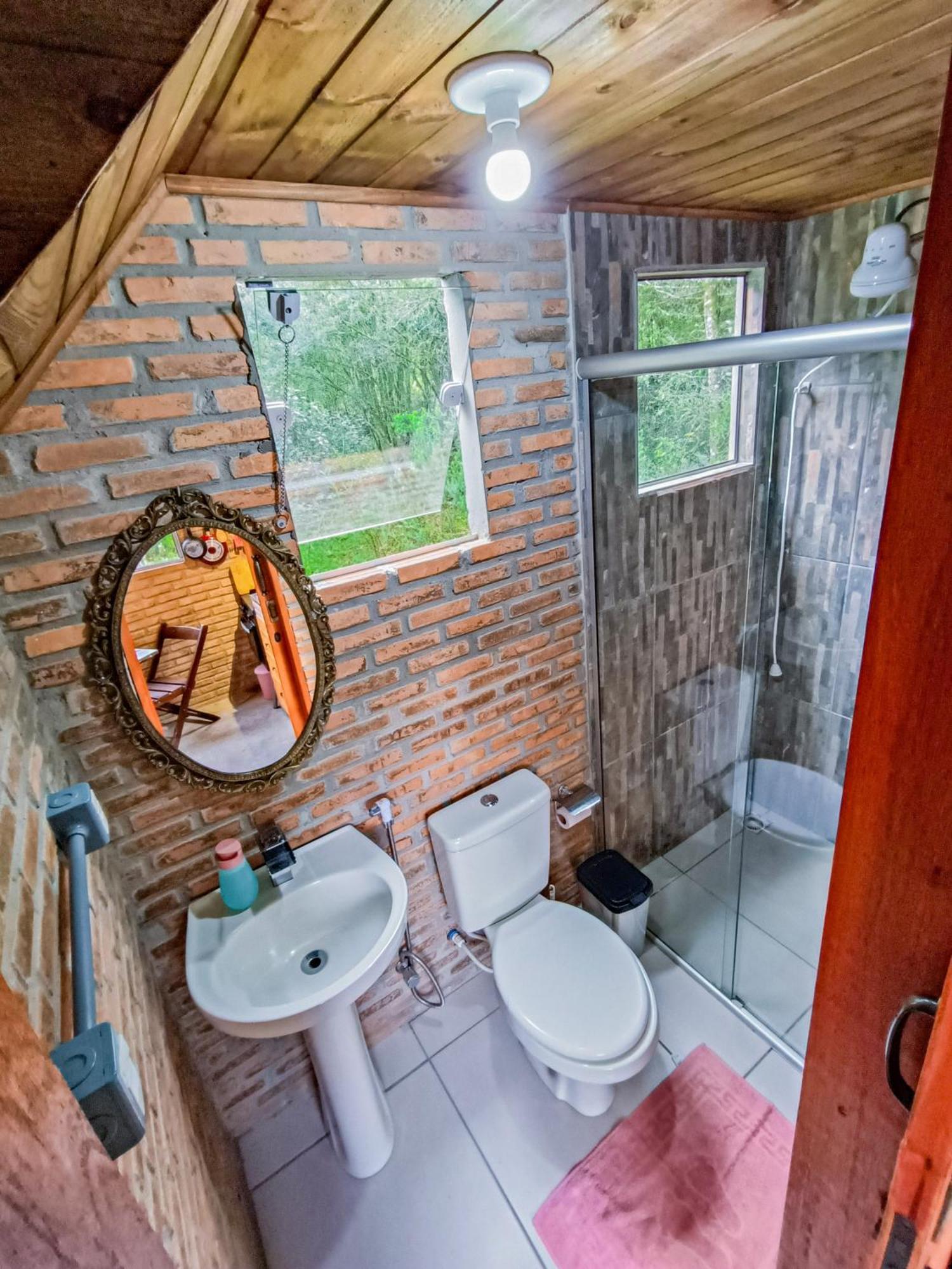 Cabana Na Floresta Rincao Do Fortaleza Cambará Luaran gambar