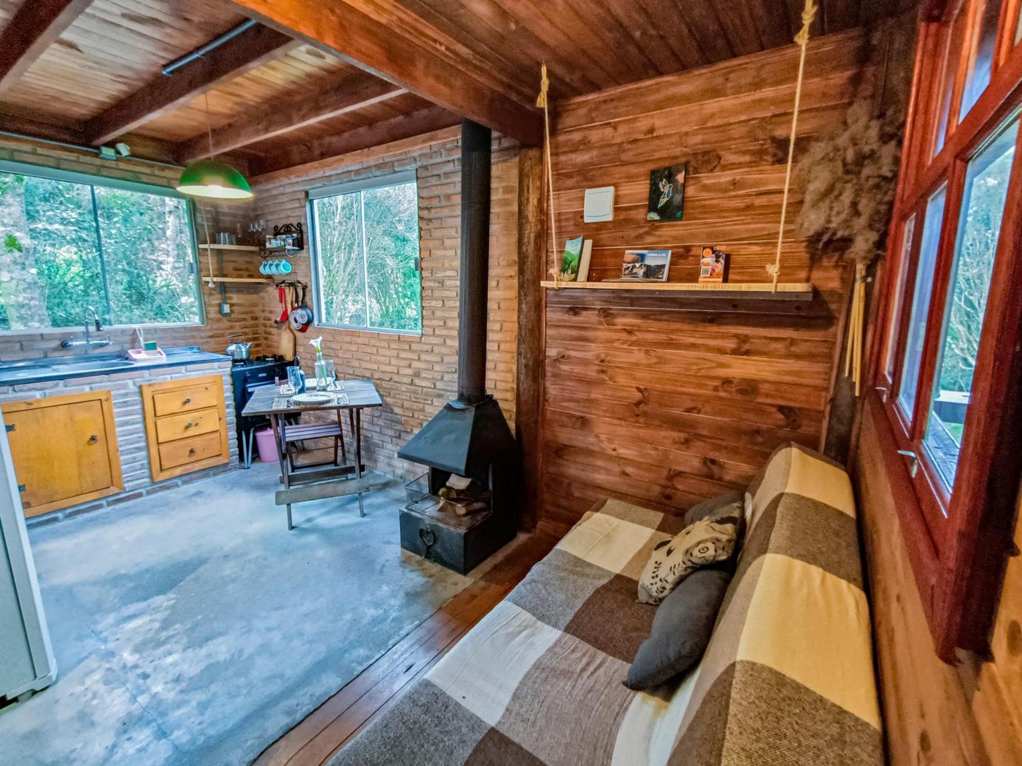 Cabana Na Floresta Rincao Do Fortaleza Cambará Luaran gambar