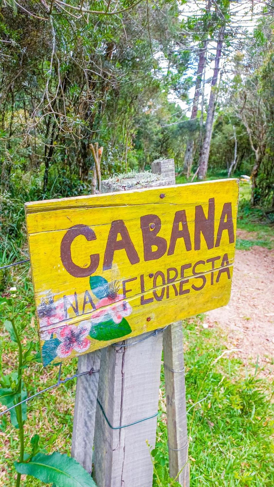 Cabana Na Floresta Rincao Do Fortaleza Cambará Luaran gambar