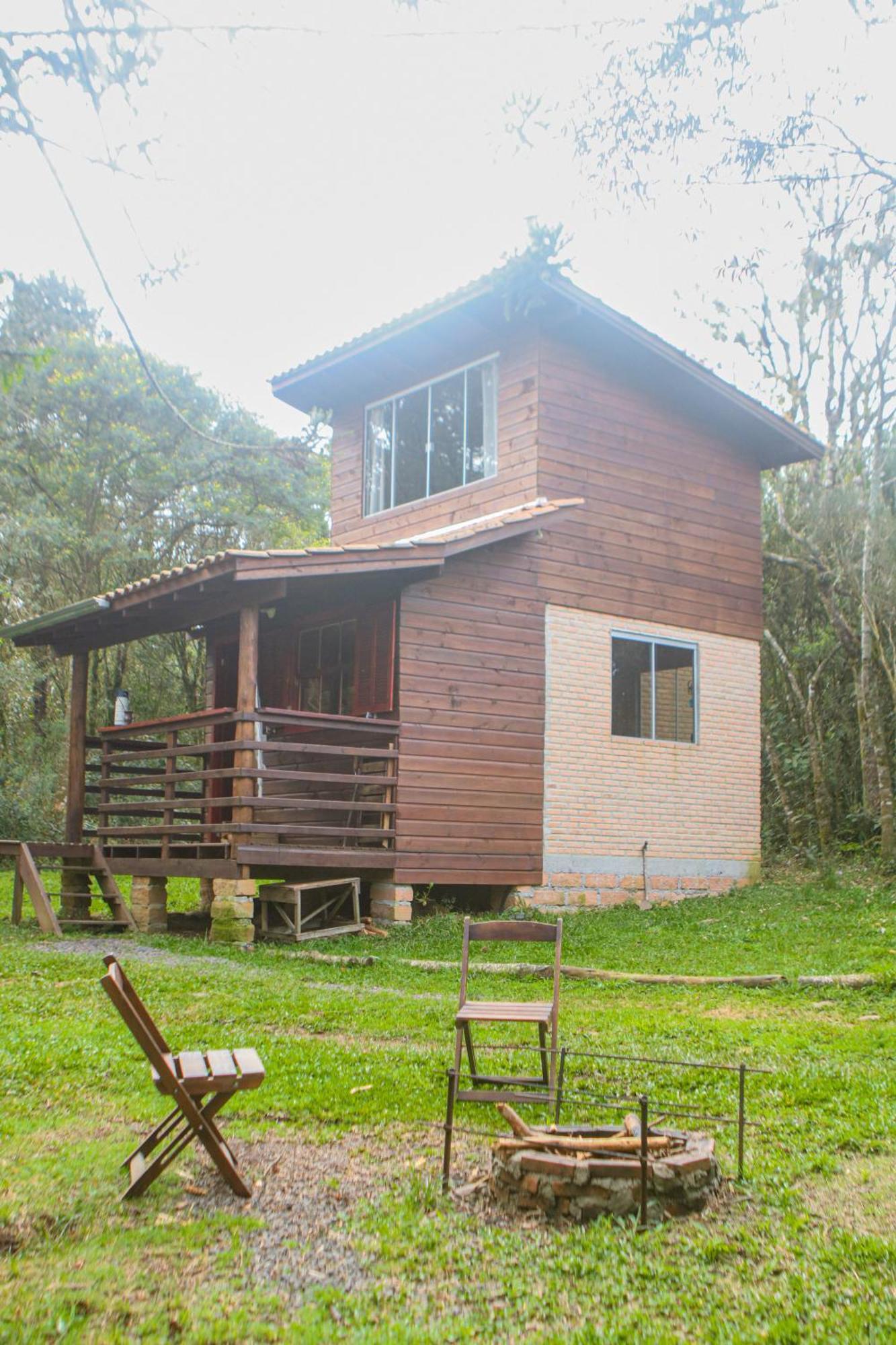 Cabana Na Floresta Rincao Do Fortaleza Cambará Luaran gambar
