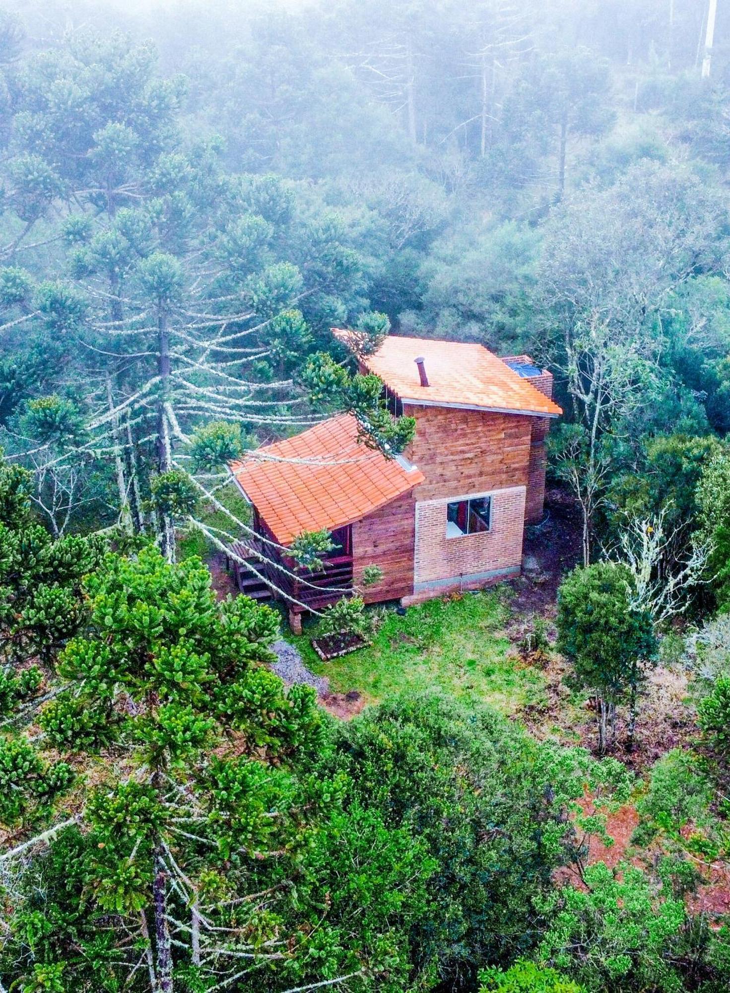 Cabana Na Floresta Rincao Do Fortaleza Cambará Luaran gambar