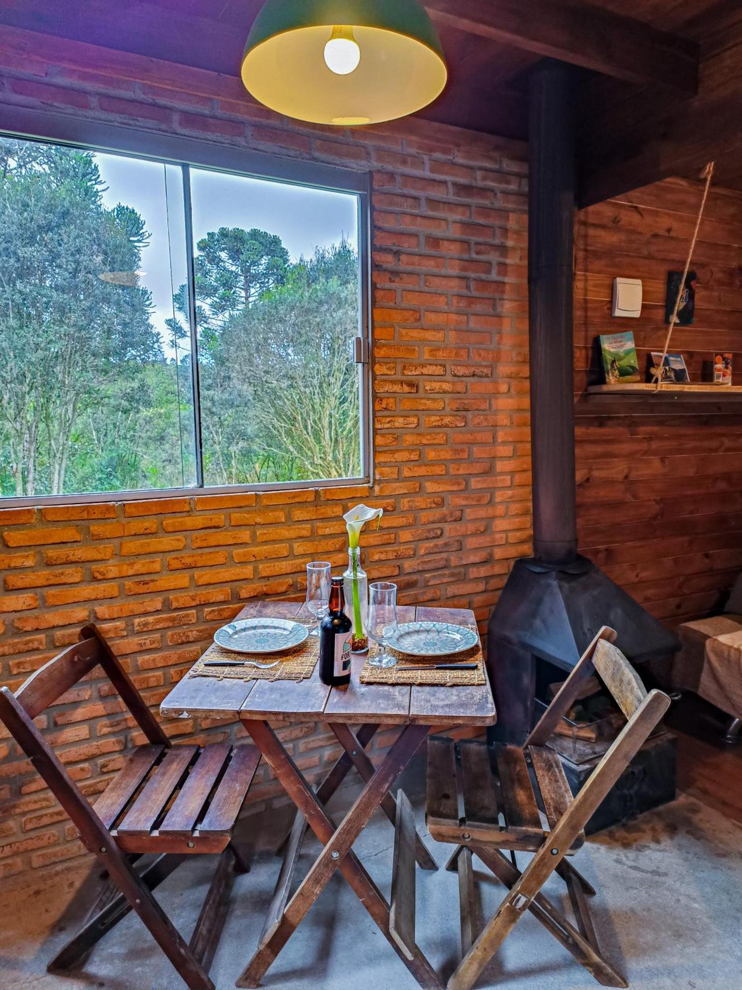 Cabana Na Floresta Rincao Do Fortaleza Cambará Luaran gambar